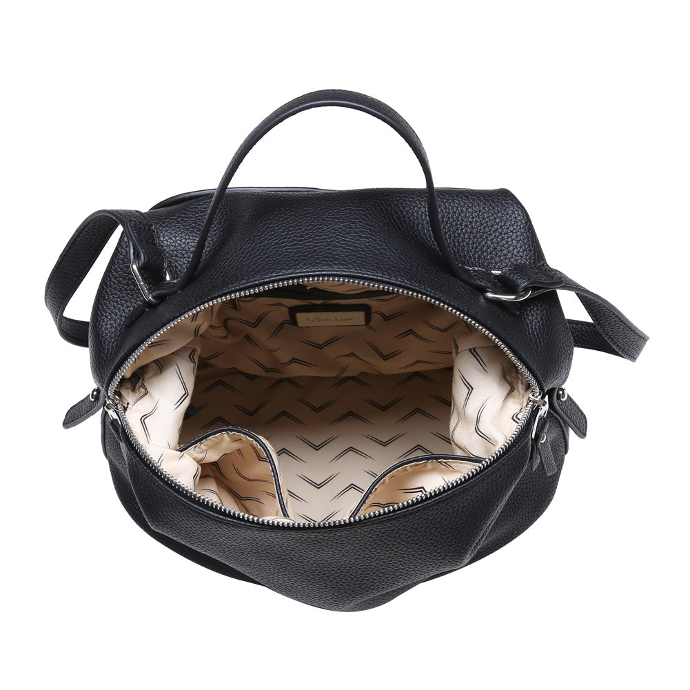 Product Image of Moda Luxe Nicole Satchel 842017115465 View 4 | Black