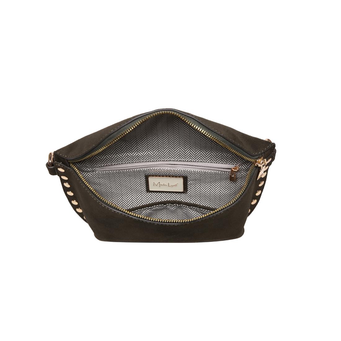 Product Image of Sol and Selene Gizelle-Suede Belt Bag 842017139690 View 8 | Olive
