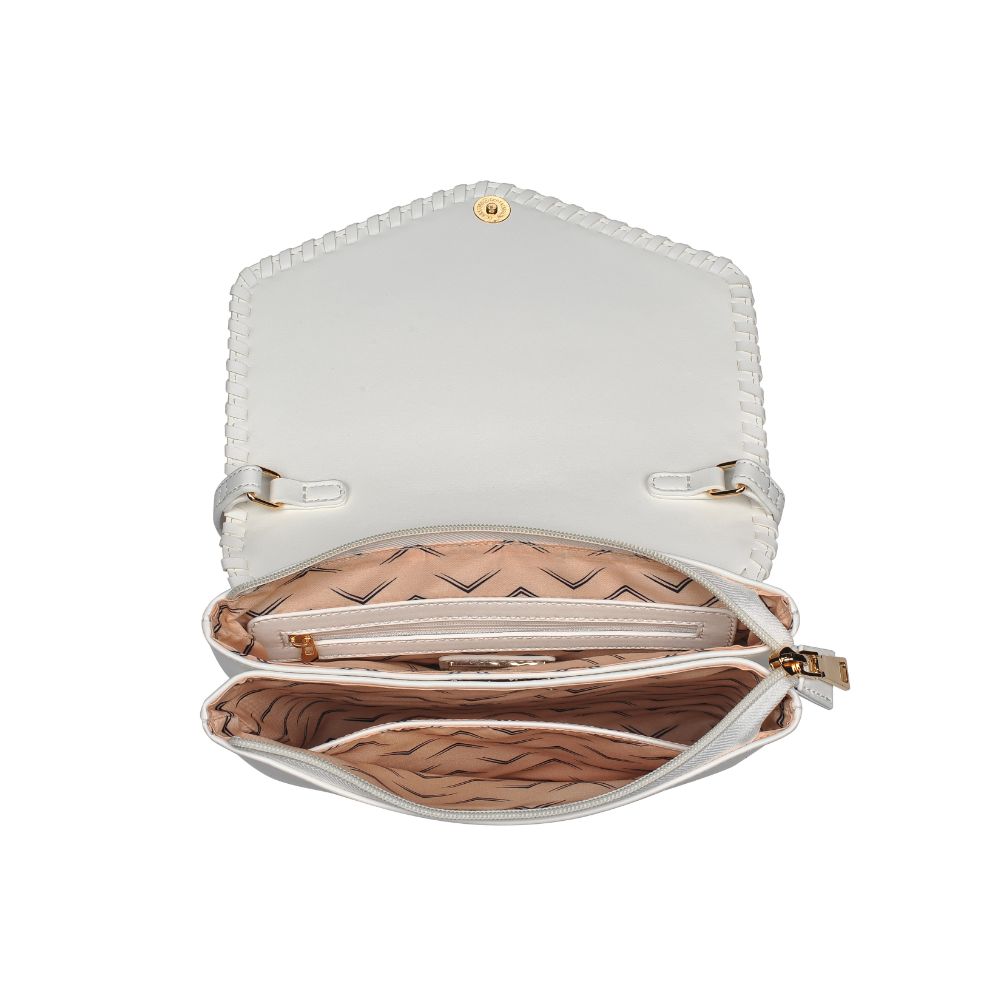 Product Image of Moda Luxe Malta Crossbody 842017124047 View 8 | White