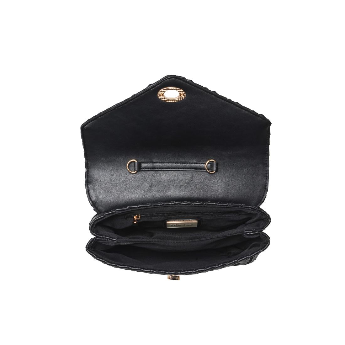 Product Image of Moda Luxe Harper Crossbody 842017139317 View 4 | Black