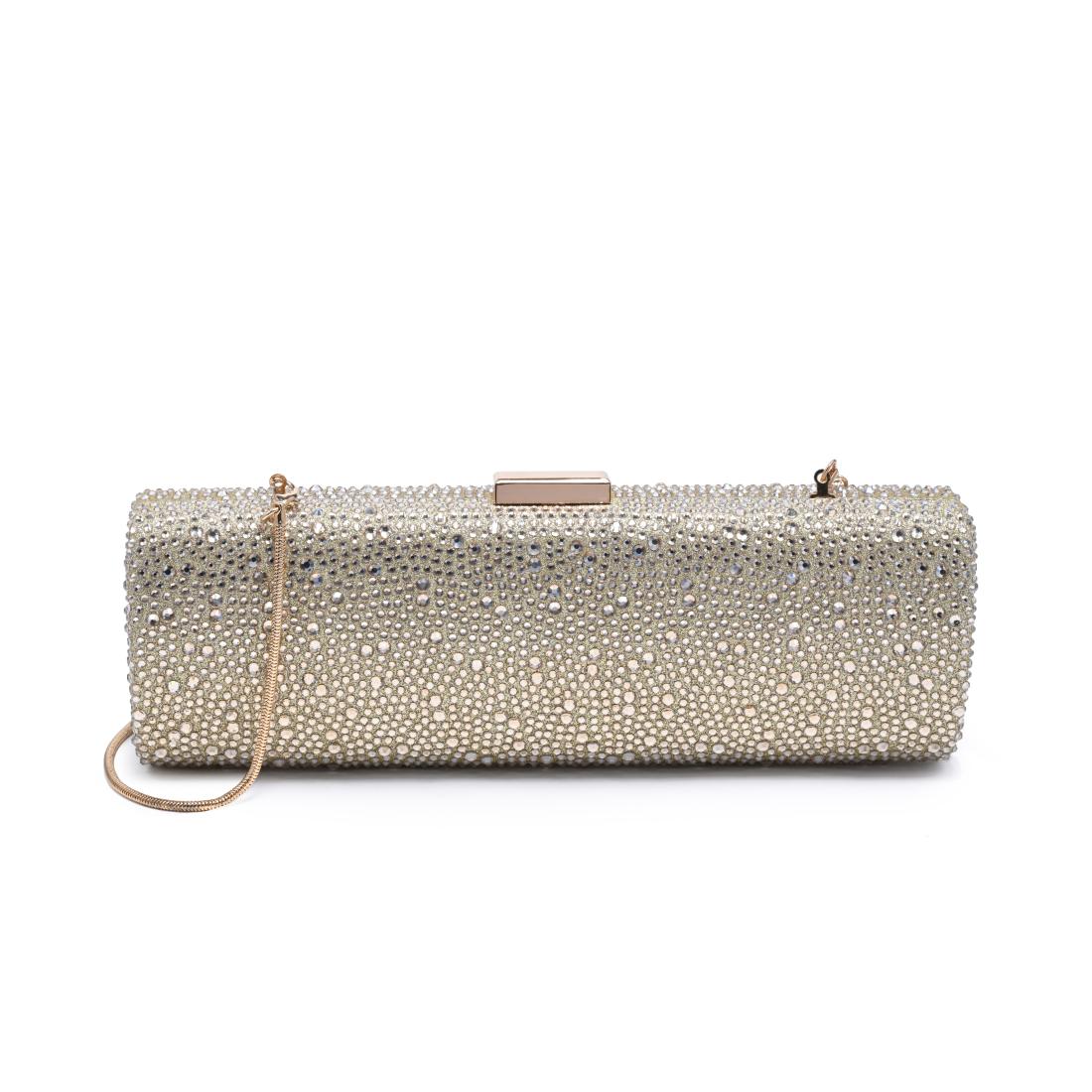 Moda Luxe Crystal Evening Bag 842017142881 View 1 | Gold