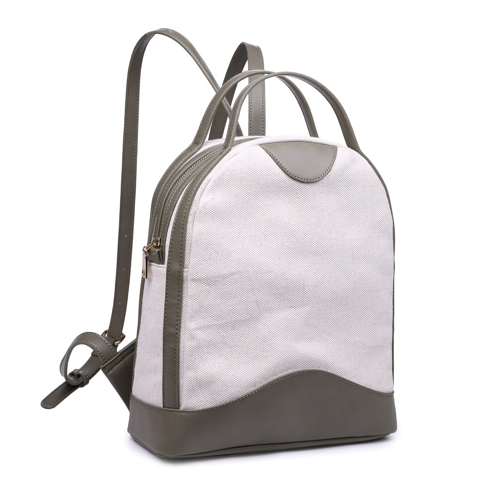 Product Image of Moda Luxe Sawyer Backpack 842017112136 View 2 | Sage