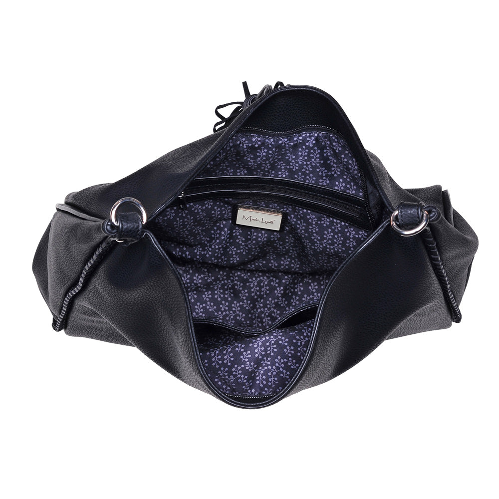 Product Image of Moda Luxe Chance Hobo 842017109242 View 4 | Black
