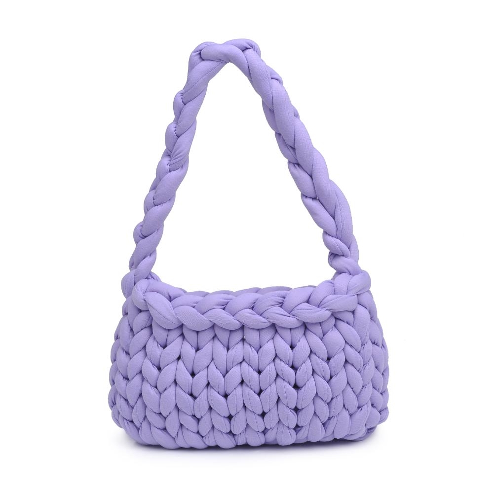 Woman wearing Lilac Moda Luxe Trendelle Hobo 842017134947 View 7 | Lilac