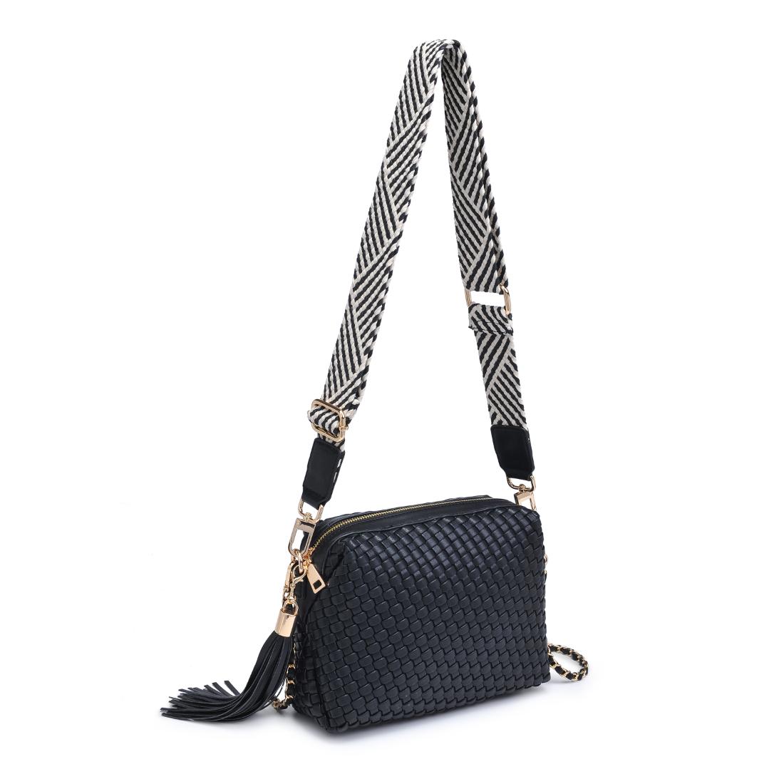 Product Image of Moda Luxe Roxana Crossbody 842017137450 View 6 | Black