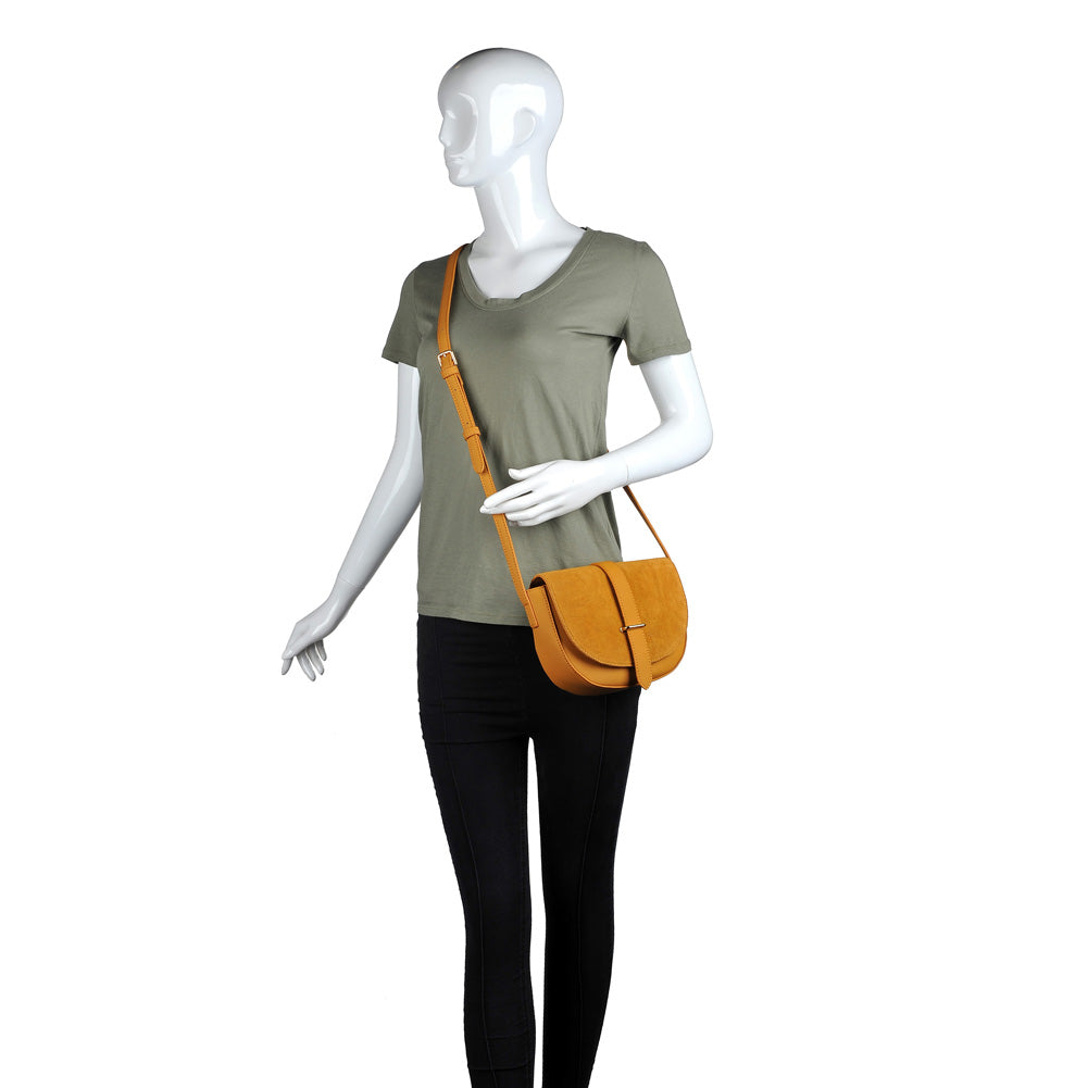 Product Image of Moda Luxe Dawson Crossbody 842017116059 View 5 | Mustard