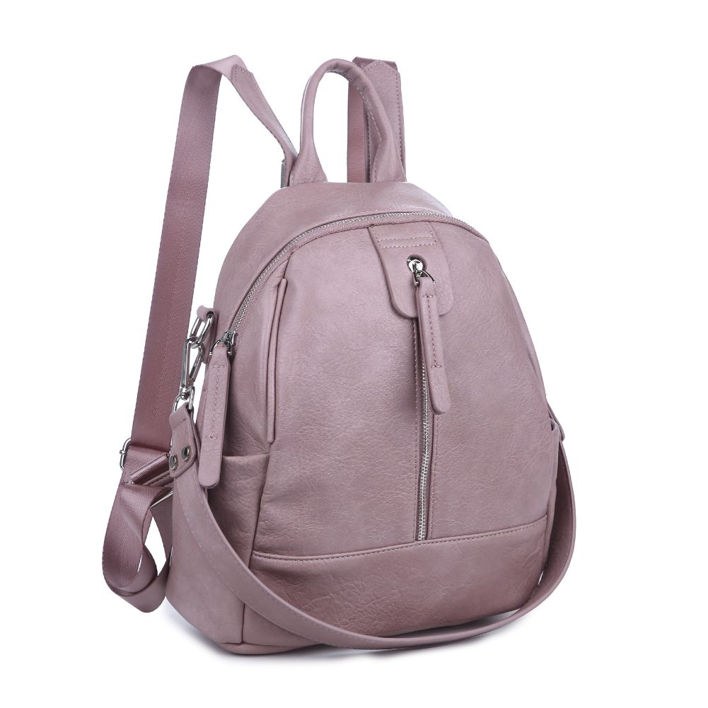 Product Image of Moda Luxe Bowie Backpack 842017125877 View 6 | Mauve