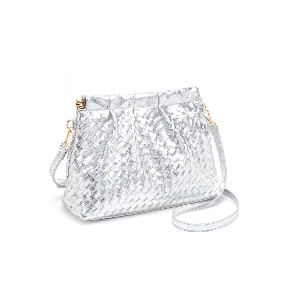 Product Image of Moda Luxe Katana Crossbody 842017132523 View 6 | Silver
