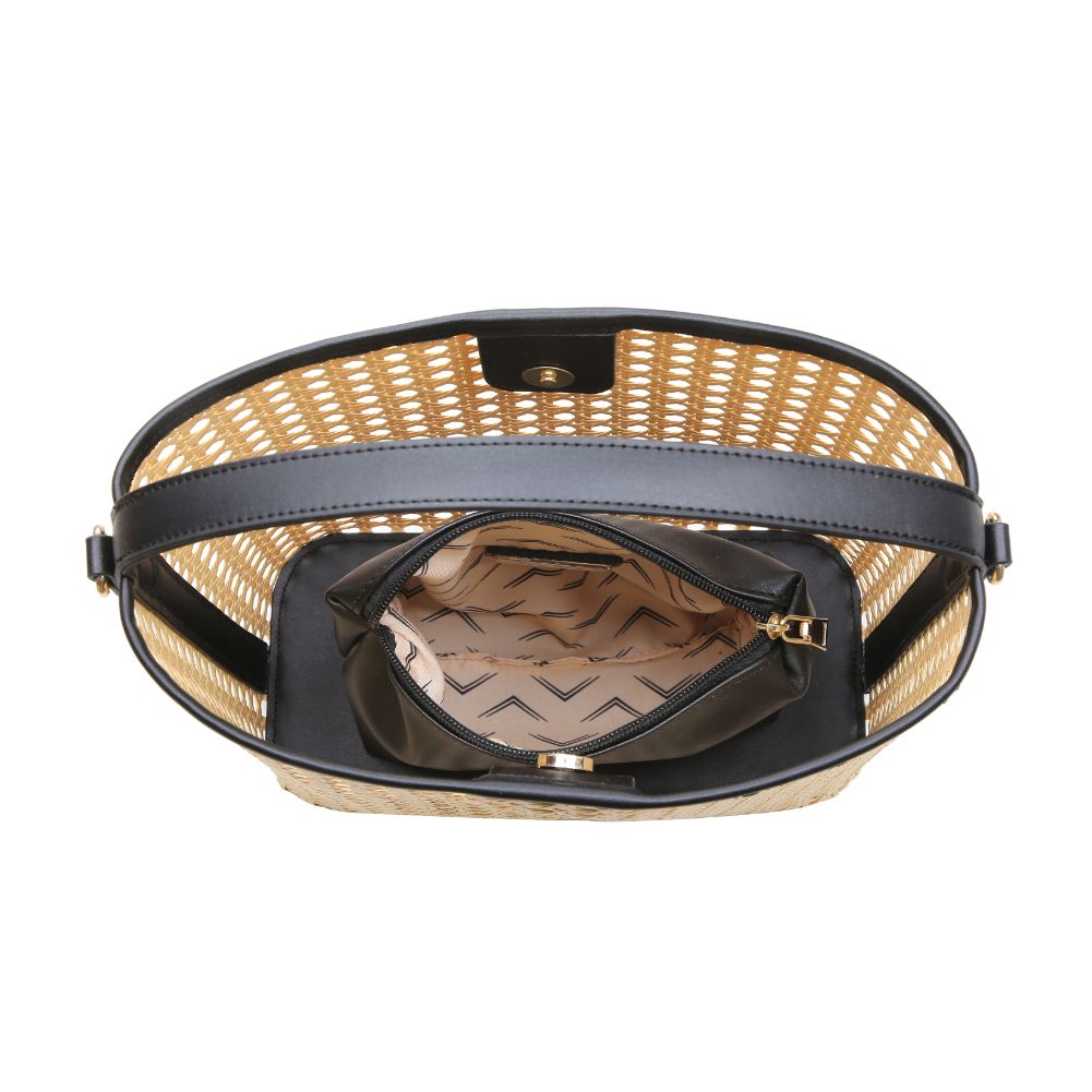 Product Image of Moda Luxe Roxanne Tote 842017124078 View 4 | Black