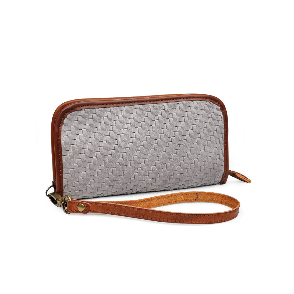 Product Image of Moda Luxe Marlow Wallet 842017120285 View 2 | Dove Grey