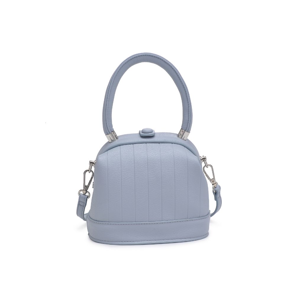 Woman wearing Sky Blue Moda Luxe Charmaine Crossbody 842017131304 View 7 | Sky Blue