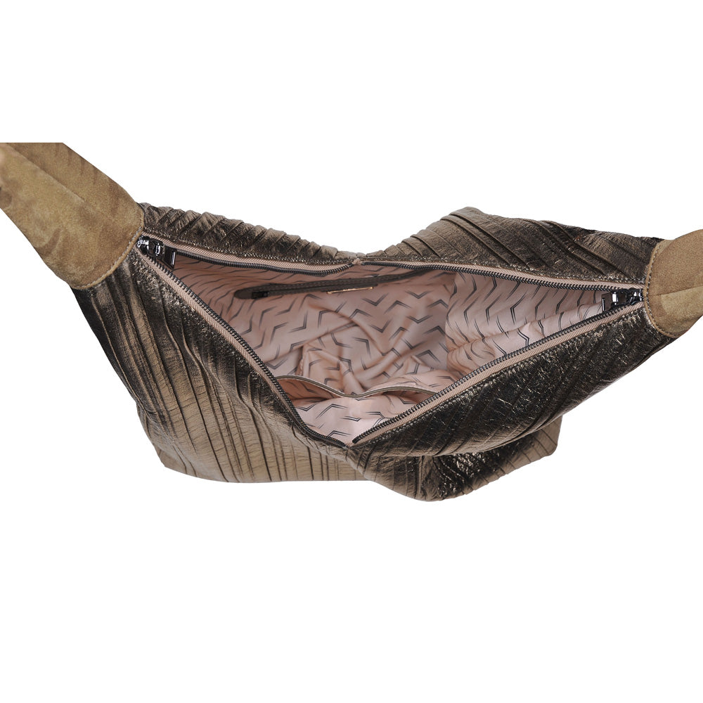 Product Image of Moda Luxe Eternity Hobo 842017110880 View 4 | Pewter