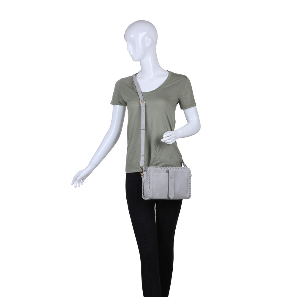 Product Image of Moda Luxe Andy Crossbody 842017119593 View 5 | Grey