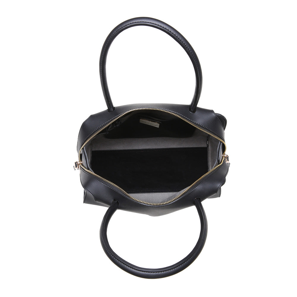 Product Image of Moda Luxe Juliette Satchel 842017114710 View 4 | Black