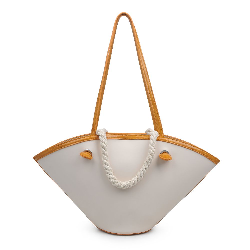 Product Image of Product Image of Moda Luxe Milos Tote 842017123781 View 3 | Mustard