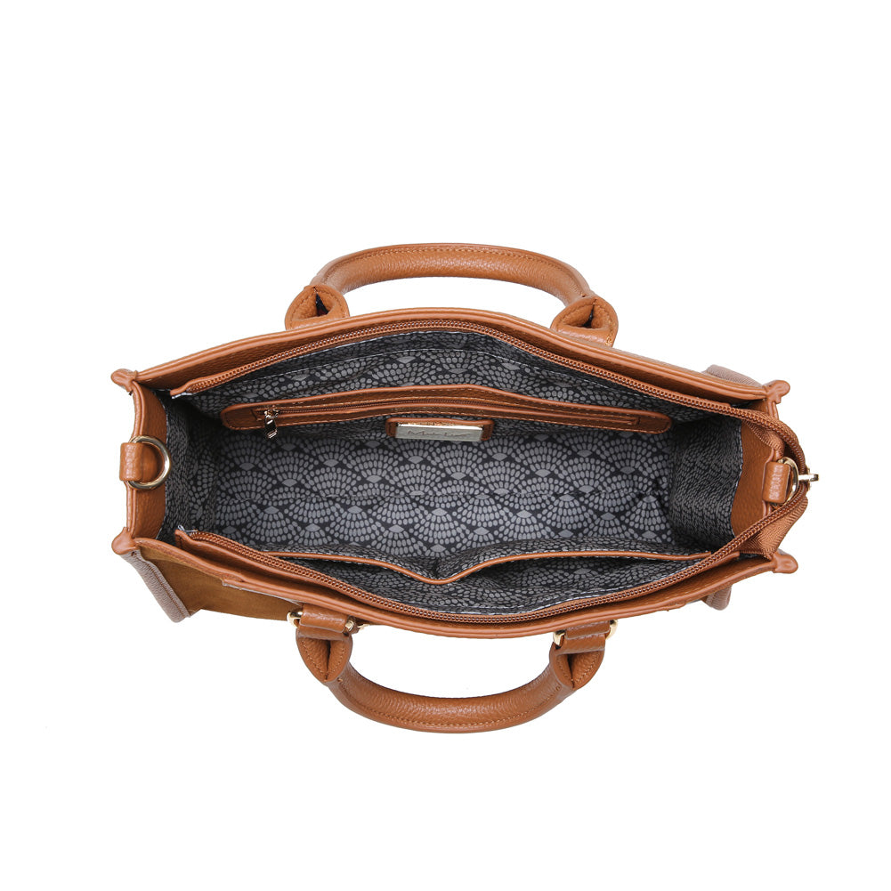 Product Image of Moda Luxe Bridgette Satchel 842017119661 View 4 | Tan