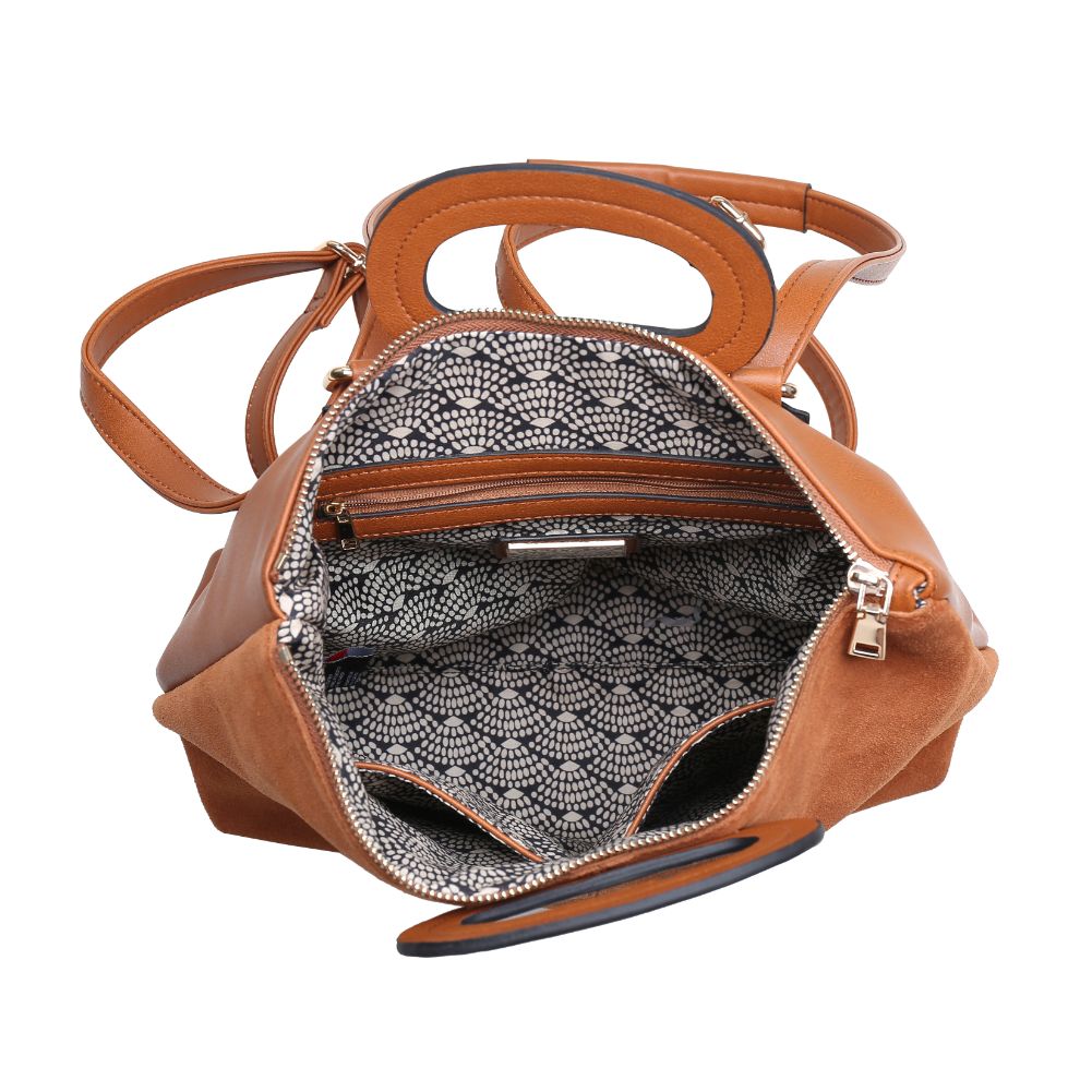 Product Image of Moda Luxe Brooklyn Backpack 842017121169 View 4 | Tan