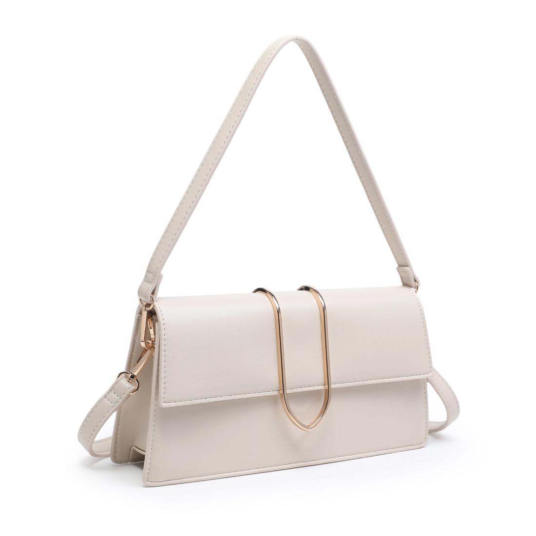 Moda Luxe Violet - Metal Accent Crossbody 842017144410 View 2 | Ivory