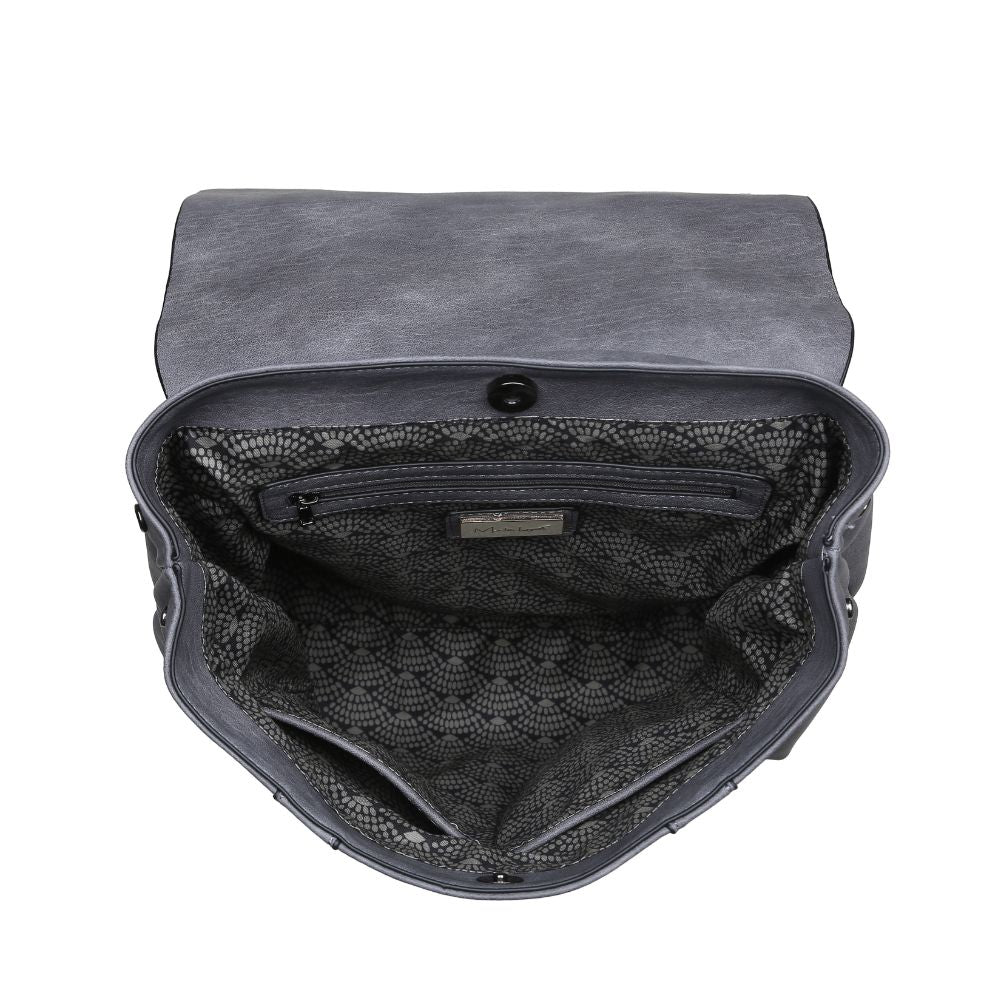 Product Image of Moda Luxe India Backpack 842017122852 View 4 | Carbon