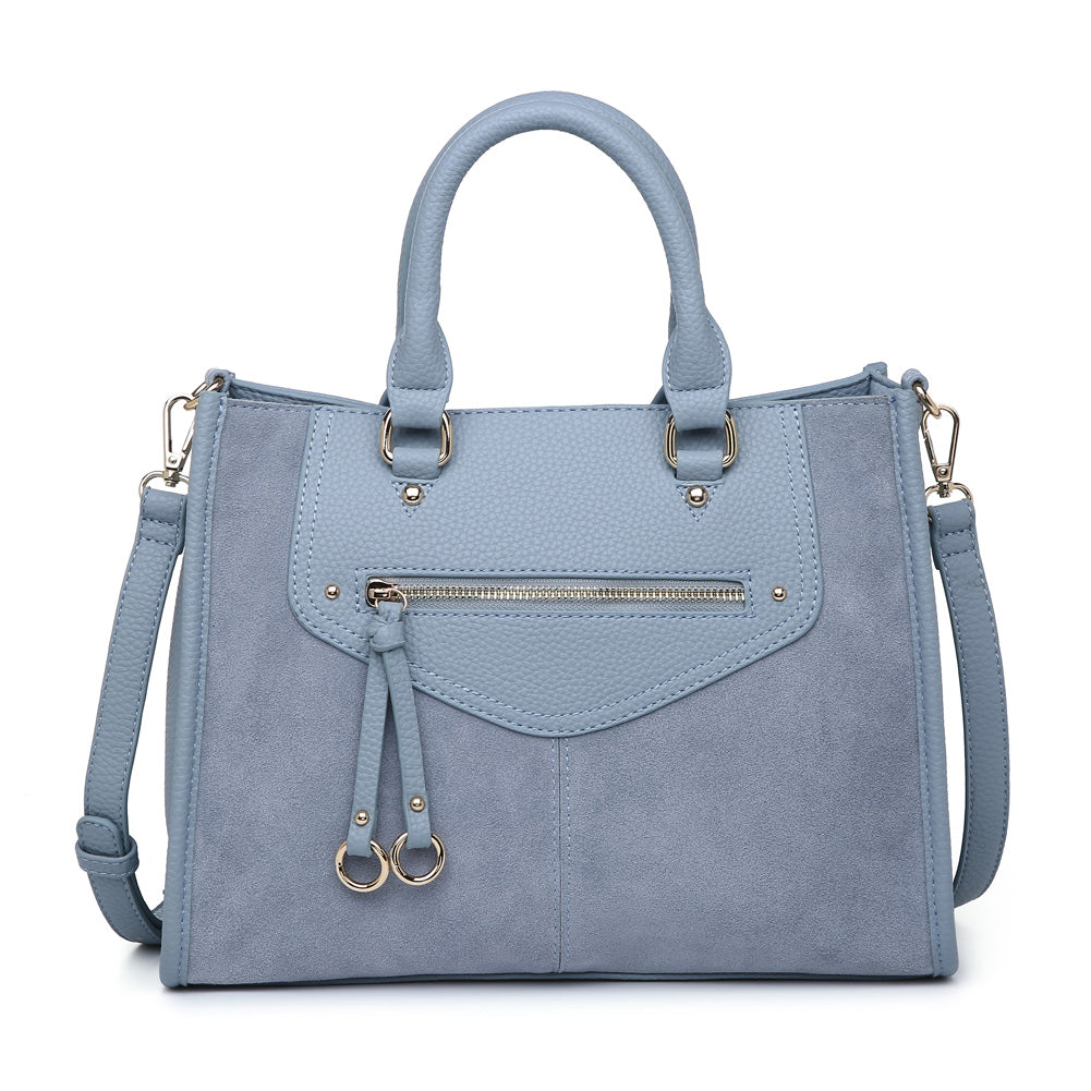 Product Image of Moda Luxe Bridgette Satchel 842017119685 View 1 | Blue
