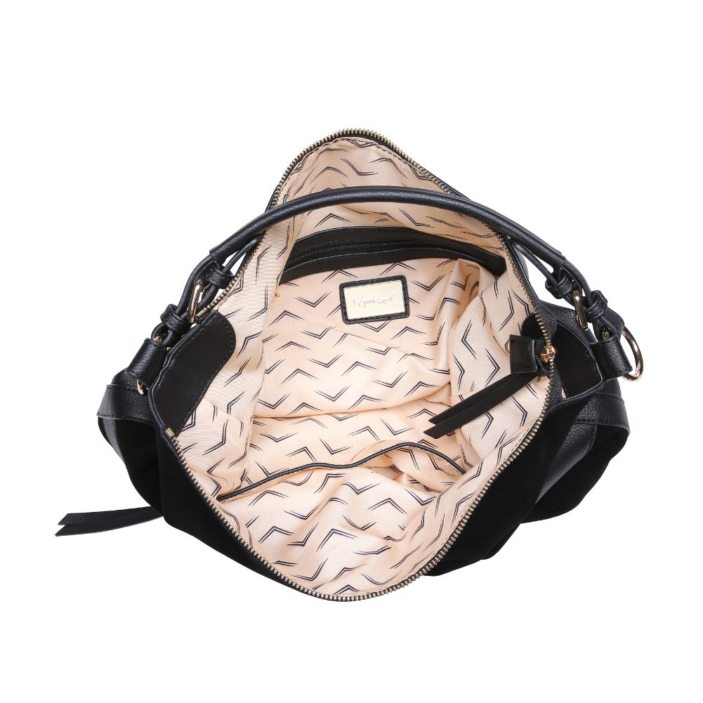 Product Image of Moda Luxe Isabella Hobo 842017122395 View 4 | Black