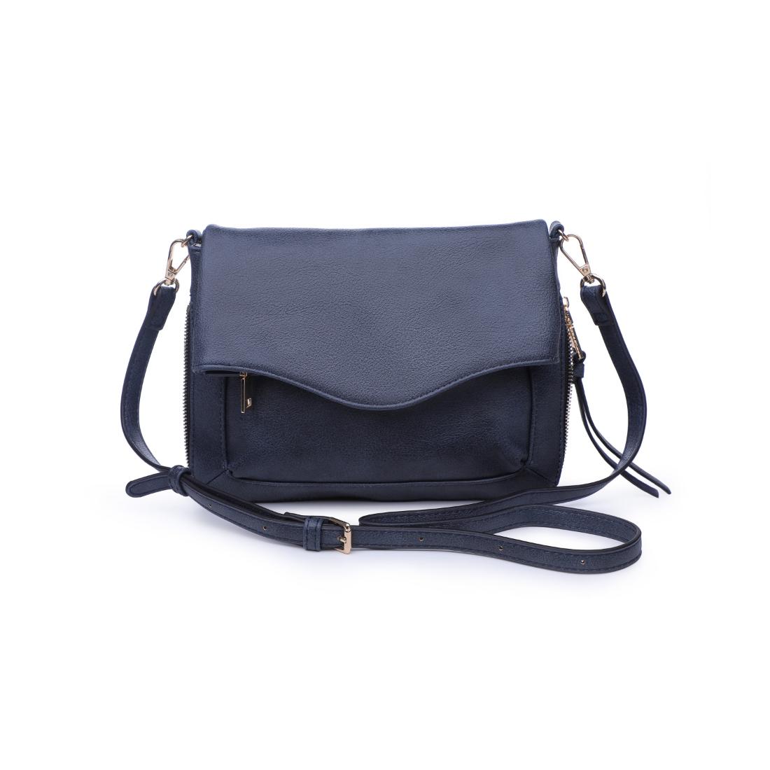 Product Image of Moda Luxe Easy Foldover Crossbody 842017109822 View 1 | Navy