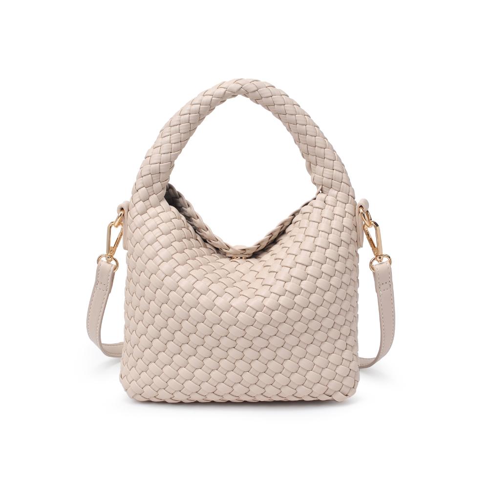 Woman wearing Ivory Moda Luxe Jessamine Crossbody 842017135715 View 5 | Ivory