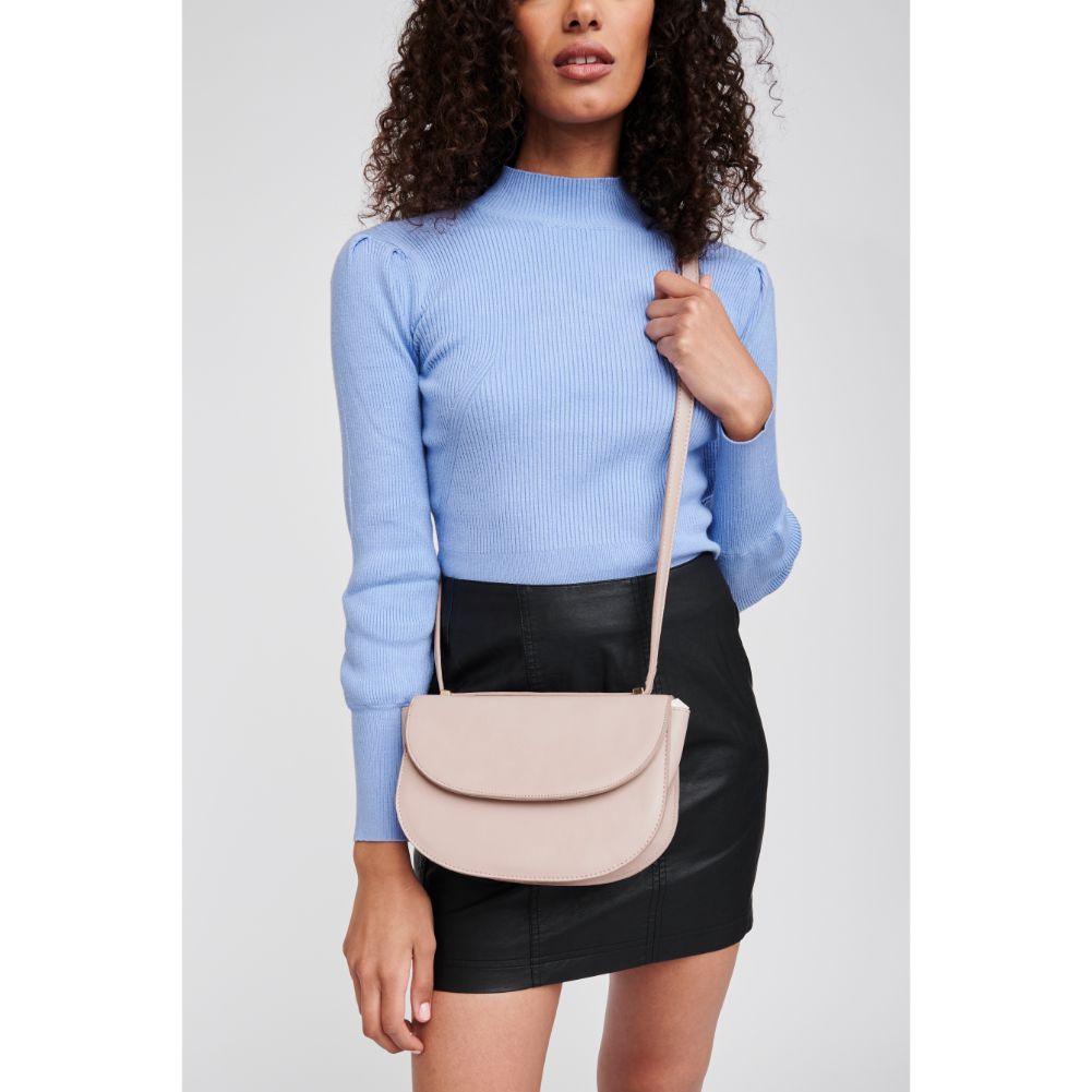 Woman wearing Blush Moda Luxe Roux Crossbody 842017113300 View 1 | Blush