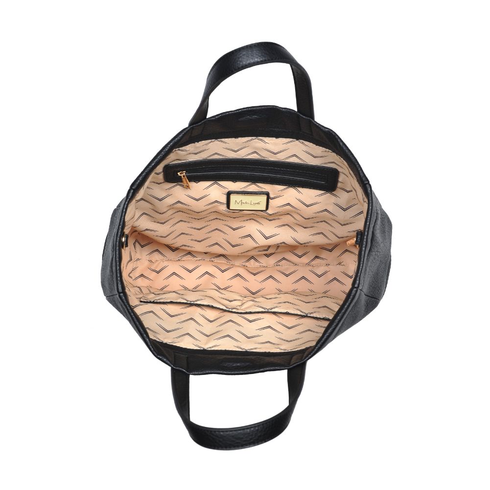 Product Image of Moda Luxe Ingrid Tote 842017125006 View 8 | Black