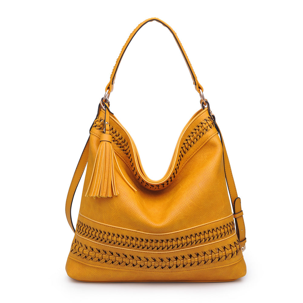 Product Image of Moda Luxe Colombia Hobo 842017118466 View 1 | Mustard