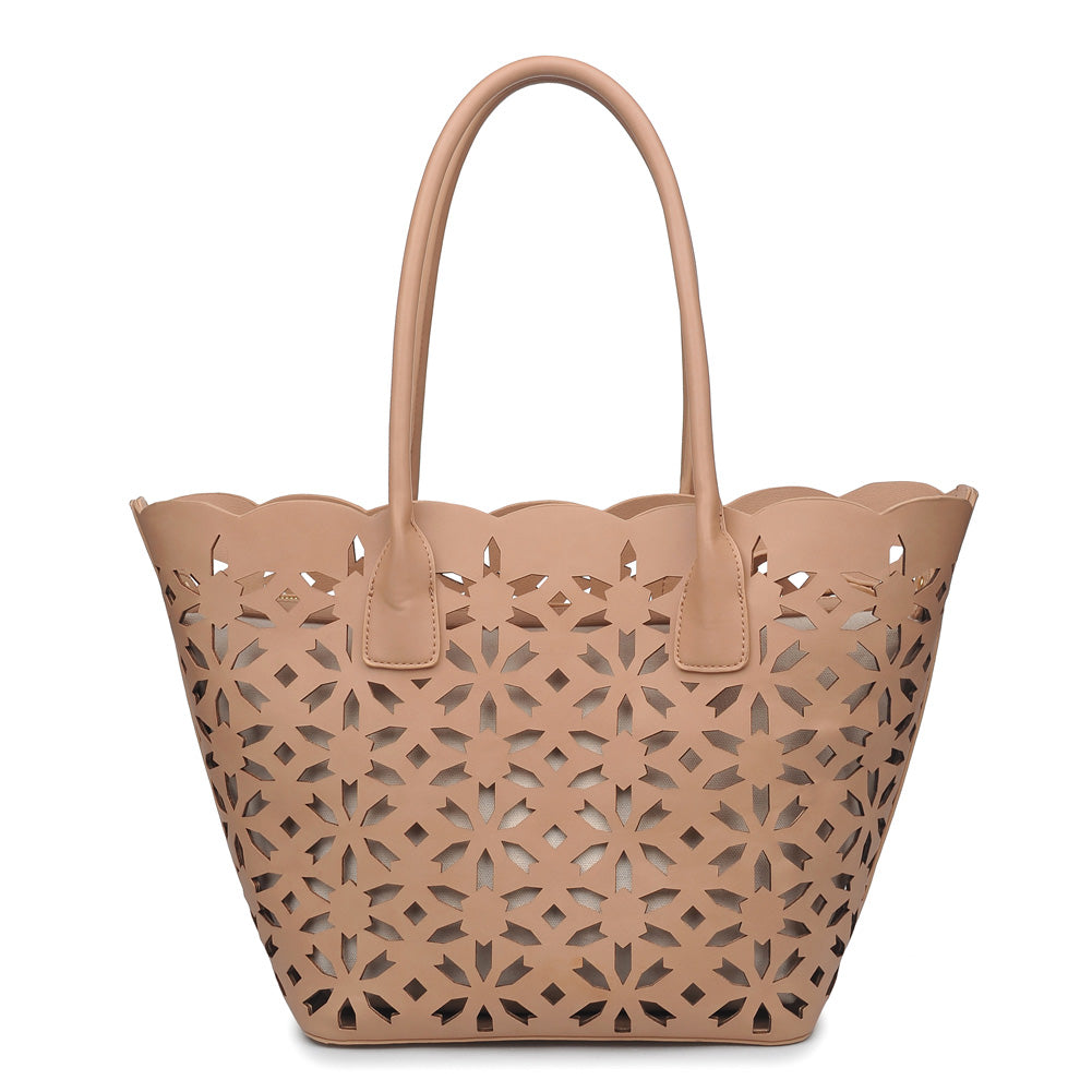 Product Image of Moda Luxe Goddess Tote 842017112242 View 3 | Natural