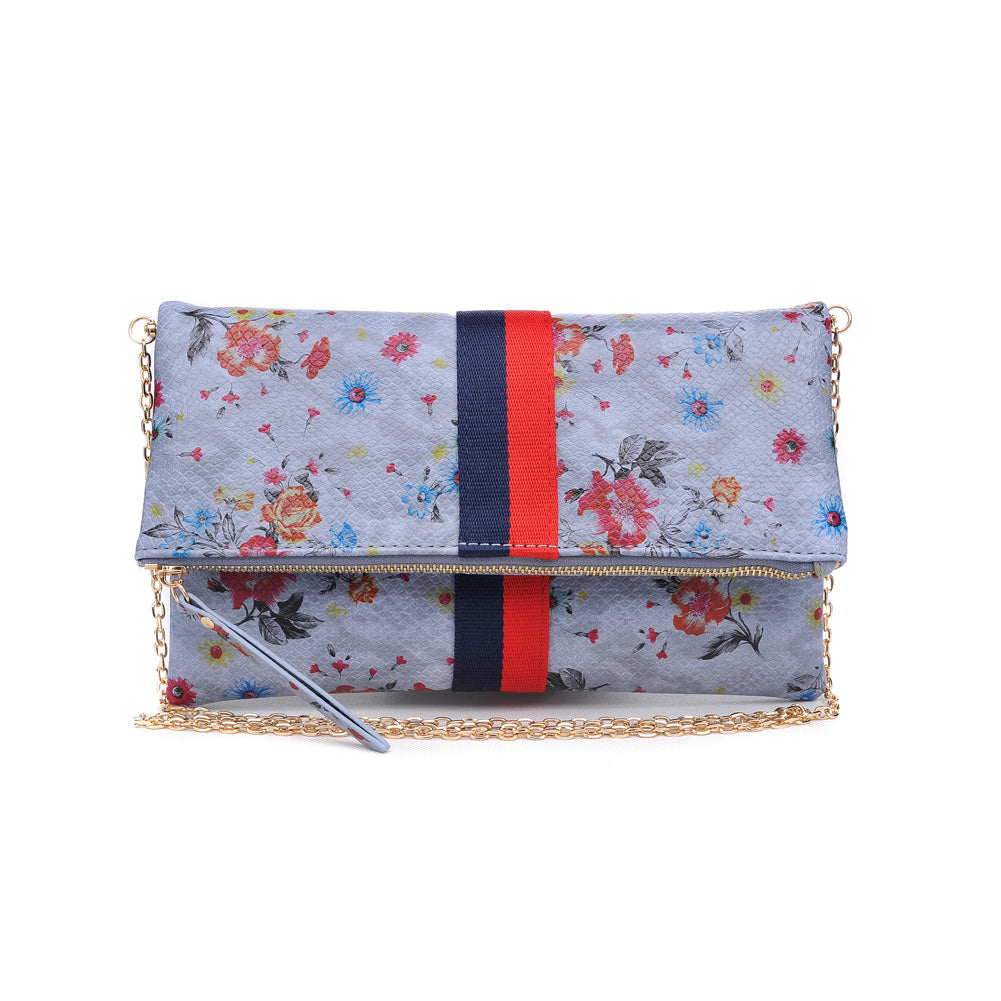 Product Image of Sol and Selene Jules Print Clutch 842017119432 View 5 | Blue