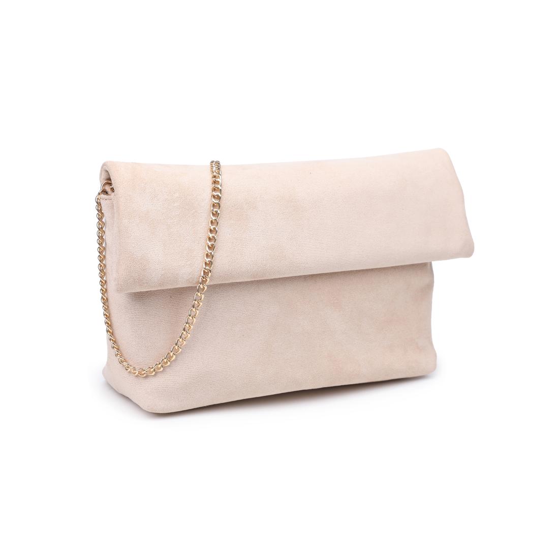 Woman wearing Natural Moda Luxe Zarae Crossbody 842017139980 View 6 | Natural