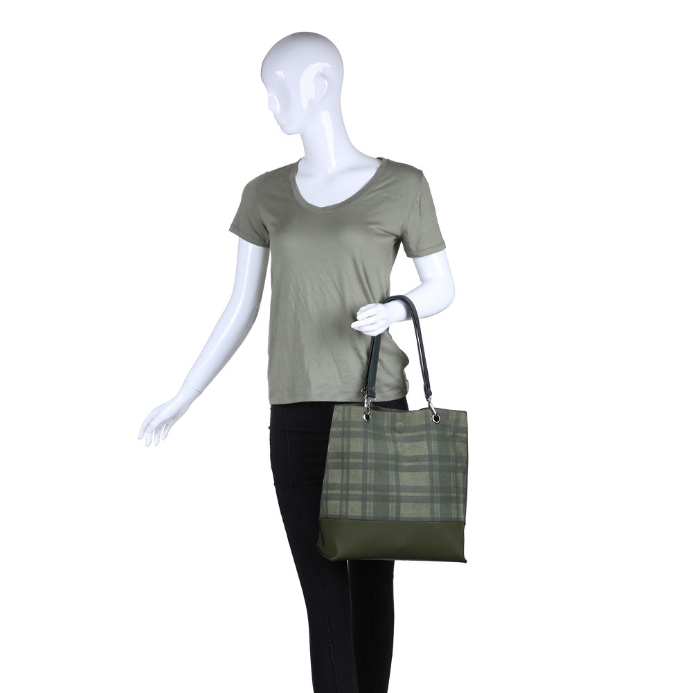 Product Image of Moda Luxe Austin Hobo 842017116417 View 5 | Olive