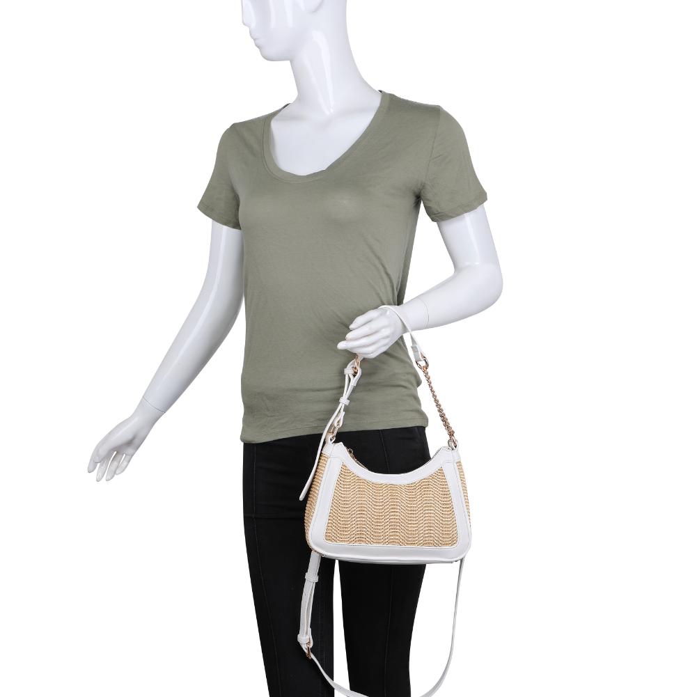 Product Image of Moda Luxe Ritzy Crossbody 842017135173 View 5 | White