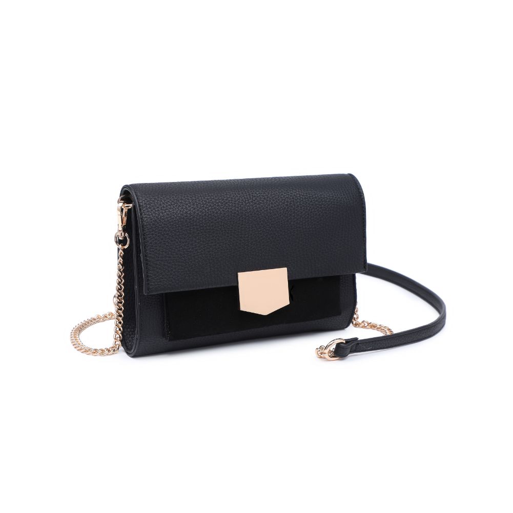 Woman wearing Black Moda Luxe Hazel Crossbody 842017130796 View 6 | Black
