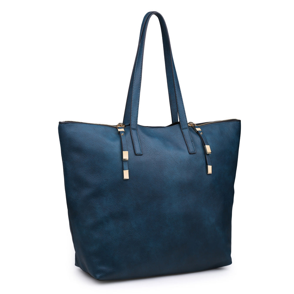 Product Image of Moda Luxe South Hampton Pebble Tote 842017117360 View 2 | Teal