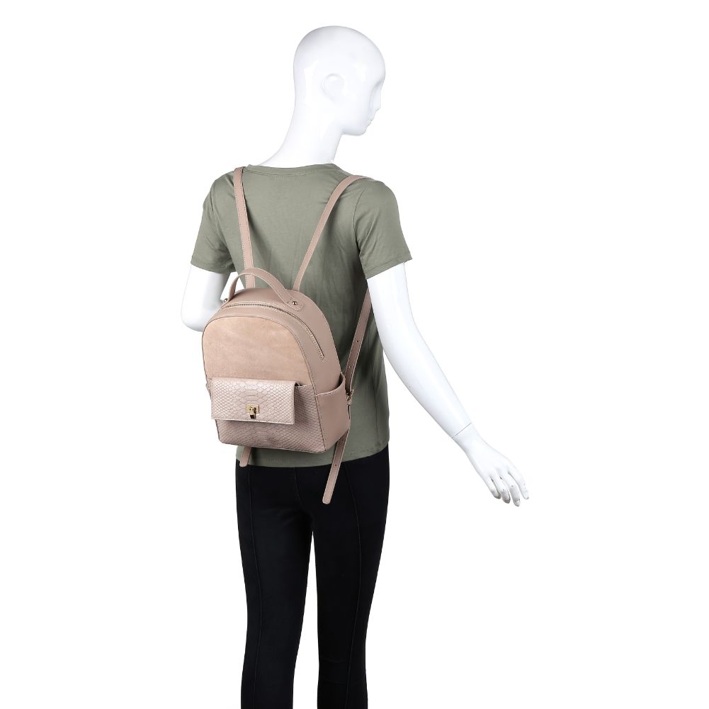 Product Image of Moda Luxe Reilley Backpack 842017121664 View 5 | Natural
