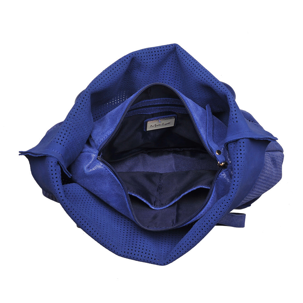 Product Image of Moda Luxe Stella Tote 842017115359 View 8 | Navy