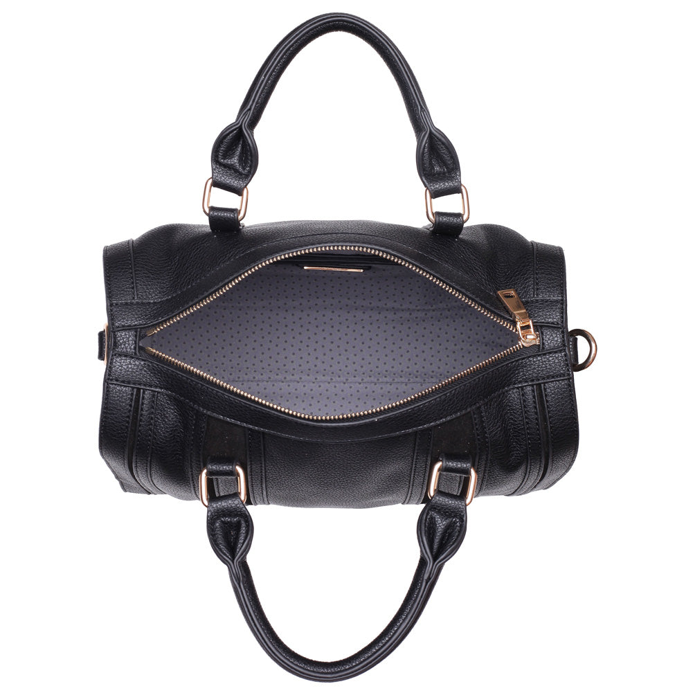 Product Image of Moda Luxe Tux Satchel 842017103103 View 4 | Black
