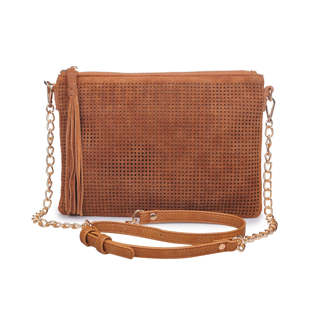 Product Image of Moda Luxe Louisa Crossbody 842017103592 View 1 | Cognac