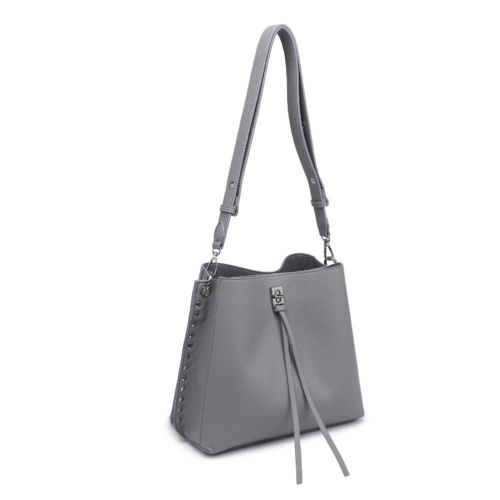 Product Image of Moda Luxe Eliza Crossbody 842017136057 View 6 | Grey