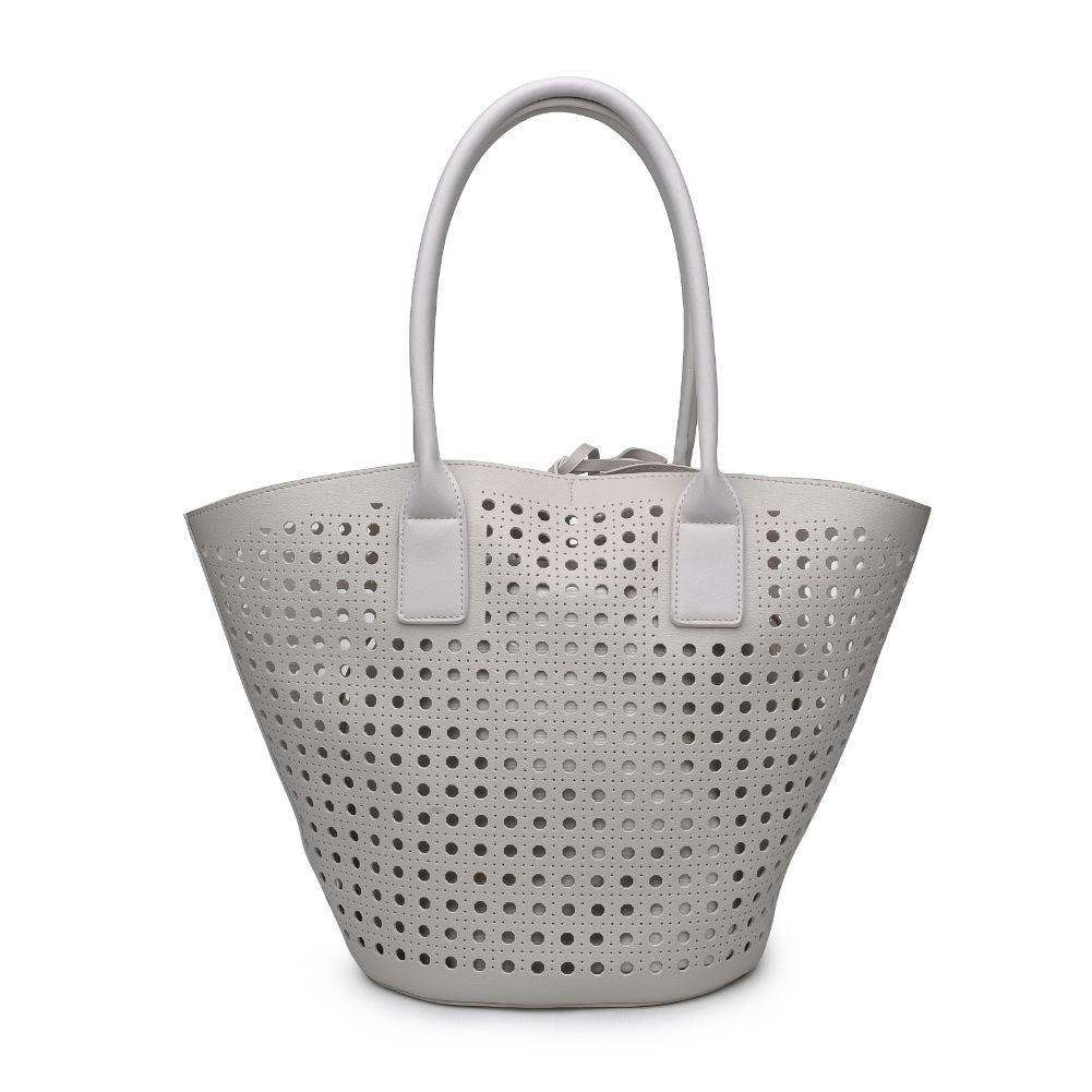 Product Image of Moda Luxe Palmas Tote 842017123767 View 7 | Ivory