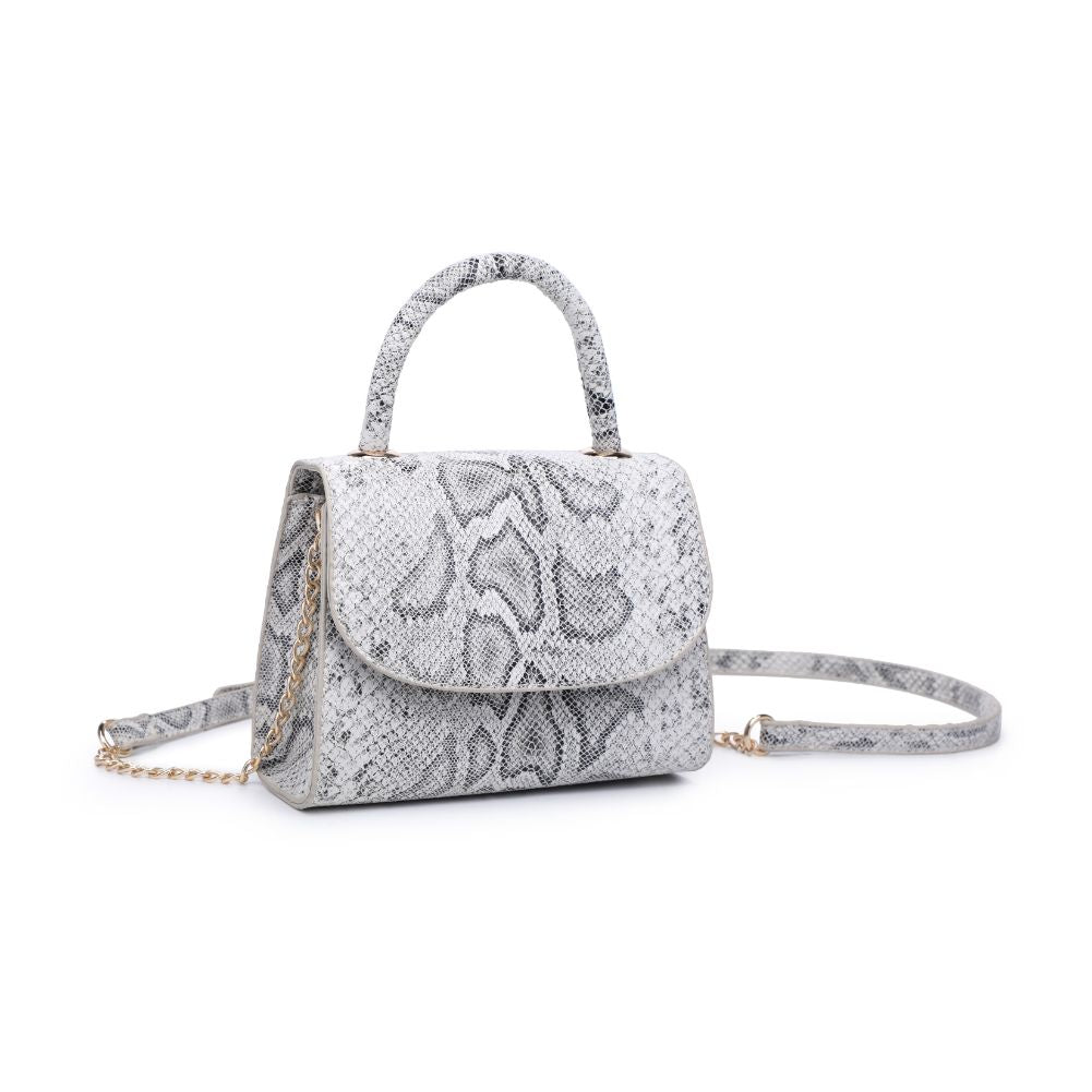 Product Image of Moda Luxe Talia Clutch 842017127628 View 2 | Black White