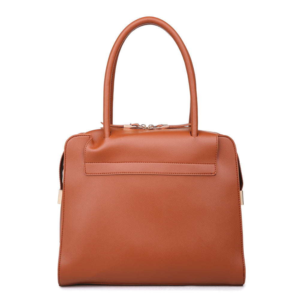 Product Image of Moda Luxe Juliette Satchel 842017114741 View 1 | Tan