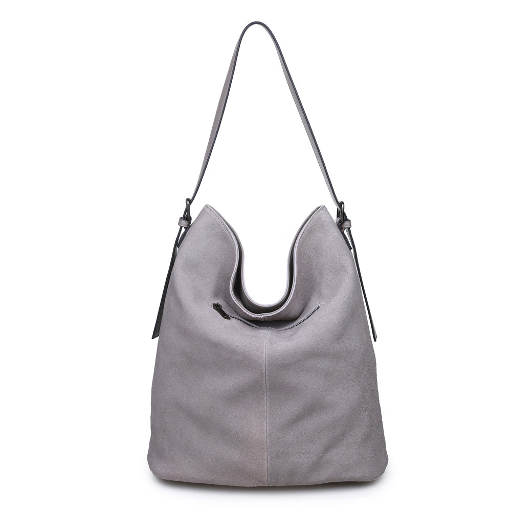 Product Image of Product Image of Moda Luxe Dakota Hobo 842017115083 View 3 | Grey
