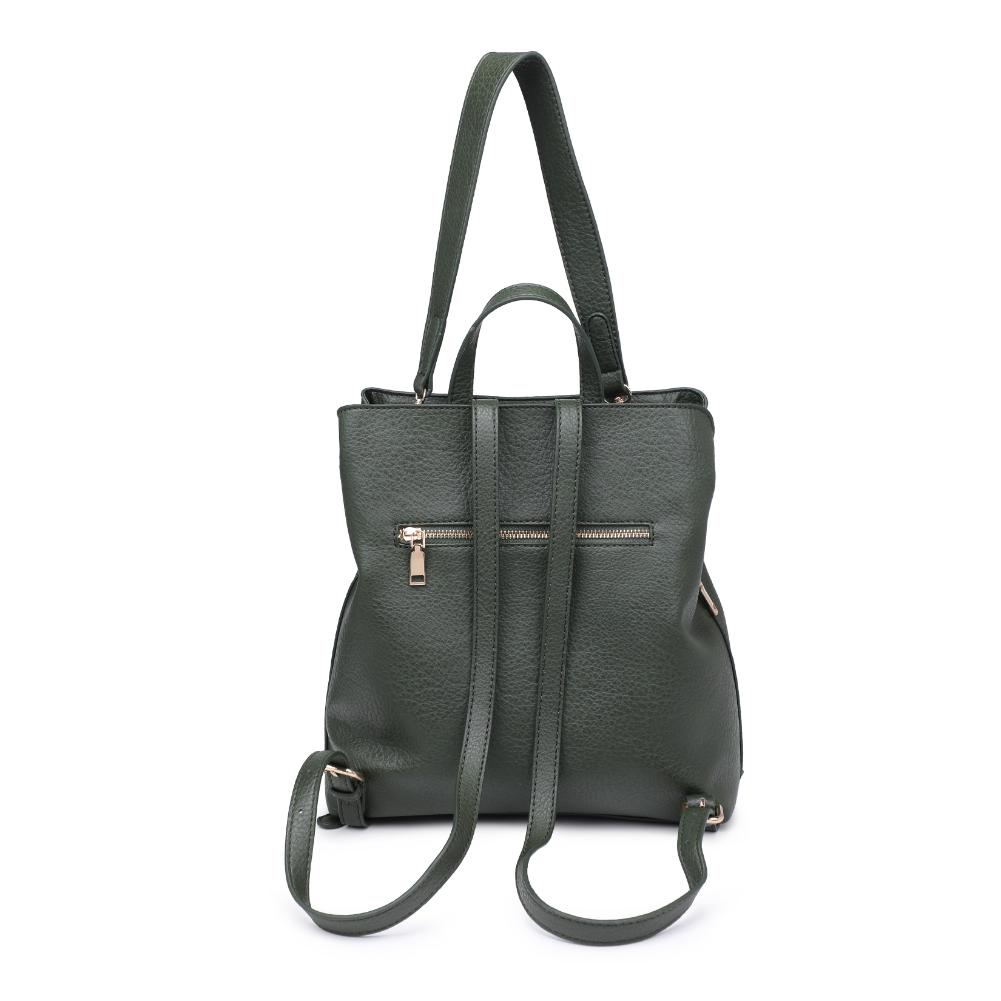 Product Image of Moda Luxe Genevieve Backpack 842017136101 View 7 | Forest