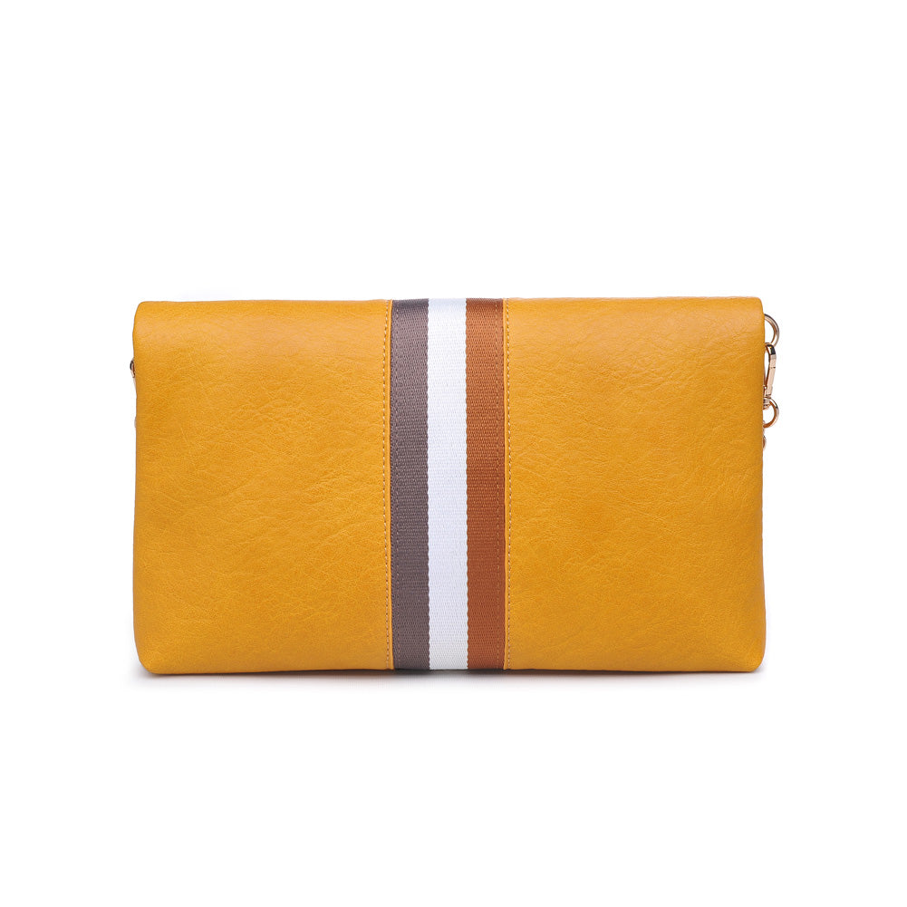 Product Image of Moda Luxe Jules Clutch 842017120070 View 3 | Mustard