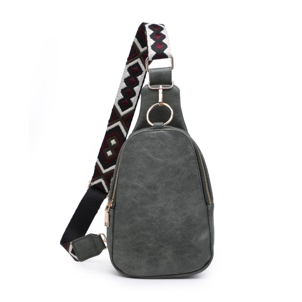 Moda Luxe Regina Sling Backpack 842017130253 View 5 | Olive