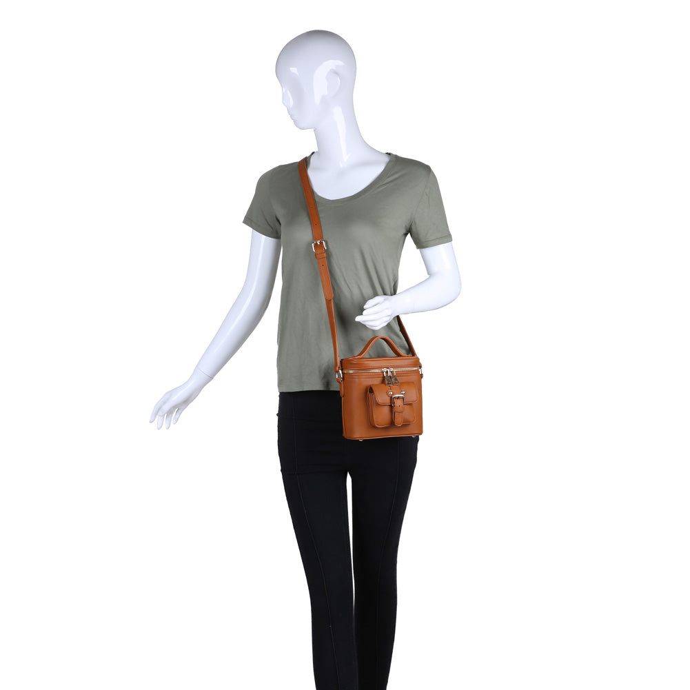 Product Image of Moda Luxe Voyage Crossbody 842017115861 View 5 | Tan